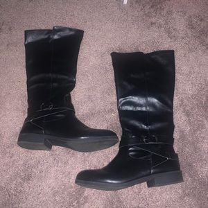 Style & Co black Madixe boots